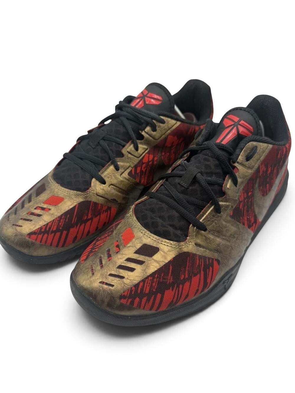 Nike Kobe KB Mentality Iron Man 704942-008 Black Gold Red Men’s Size 11.5